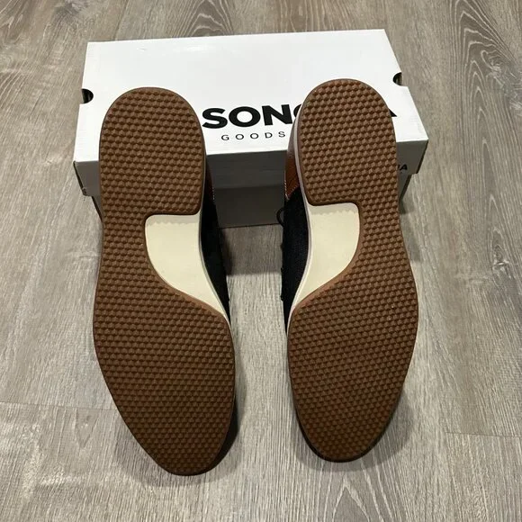 NEW Men’s Sonoma Ortholite Eco Cushion Footbed Blackmesh Trace Shoes Size 12 - Picture 7 of 8